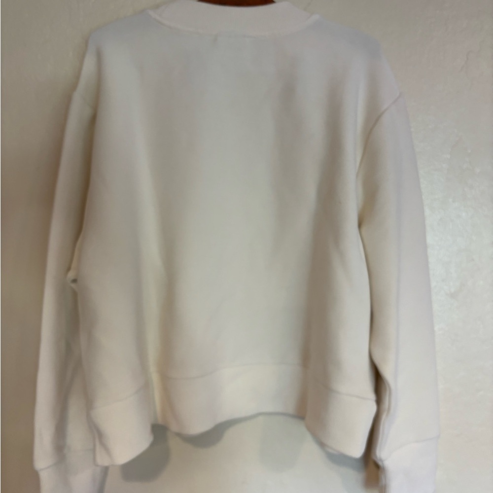Varley White Ribbed Sweater XL - Picture 4 of 5